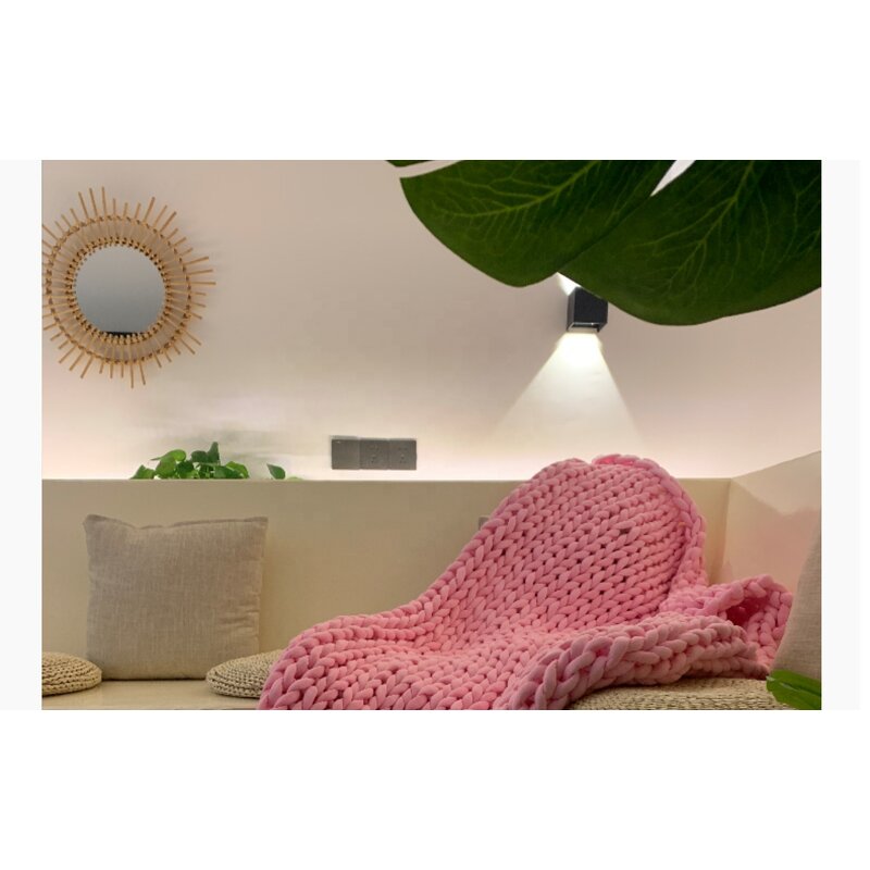 Weighted Blanket Factory - Travel Breathable Cable Knitted