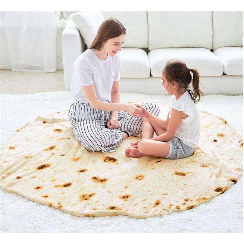 Mexico Blanket Factory - Flannel Air Conditioning Cover Printed Taco