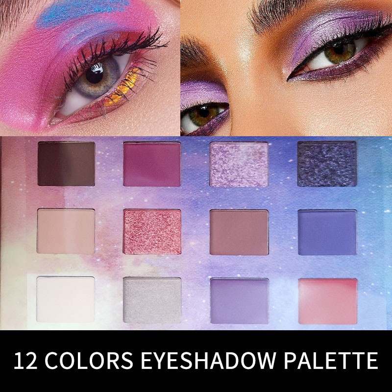 Eyeshadow Palette Manufacturer - Bulk Direct Sales 12 Color Matte