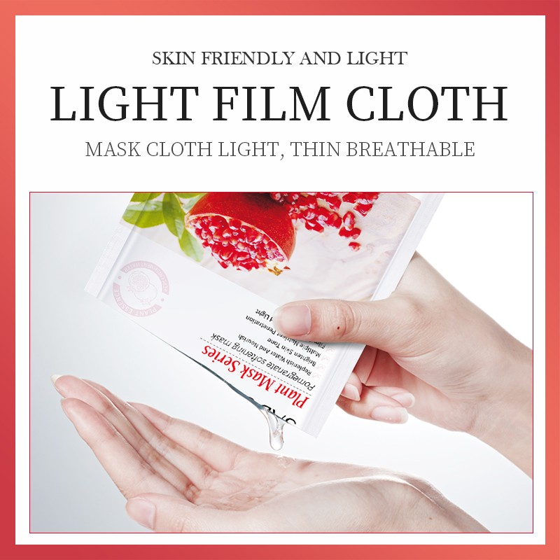 Facial Mask Factory - Bulk Pomegranate Extract Moisturizing Firming