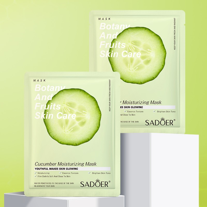 Sheet Mask Supplier - Bulk Cosmetic Cucumber Fruit Vitamin C