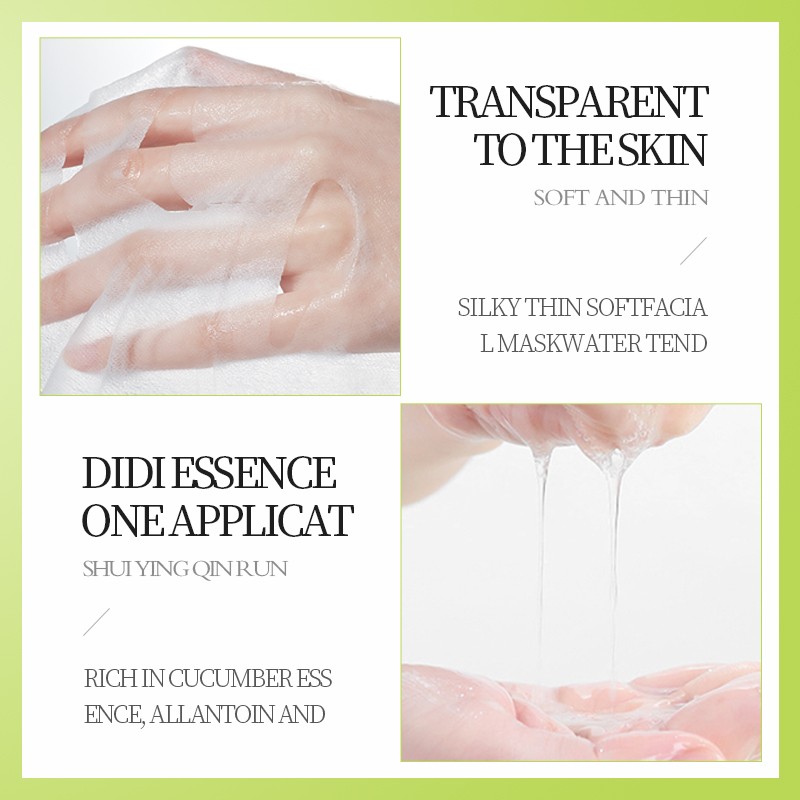 Sheet Mask Supplier - Bulk Cosmetic Cucumber Fruit Vitamin C