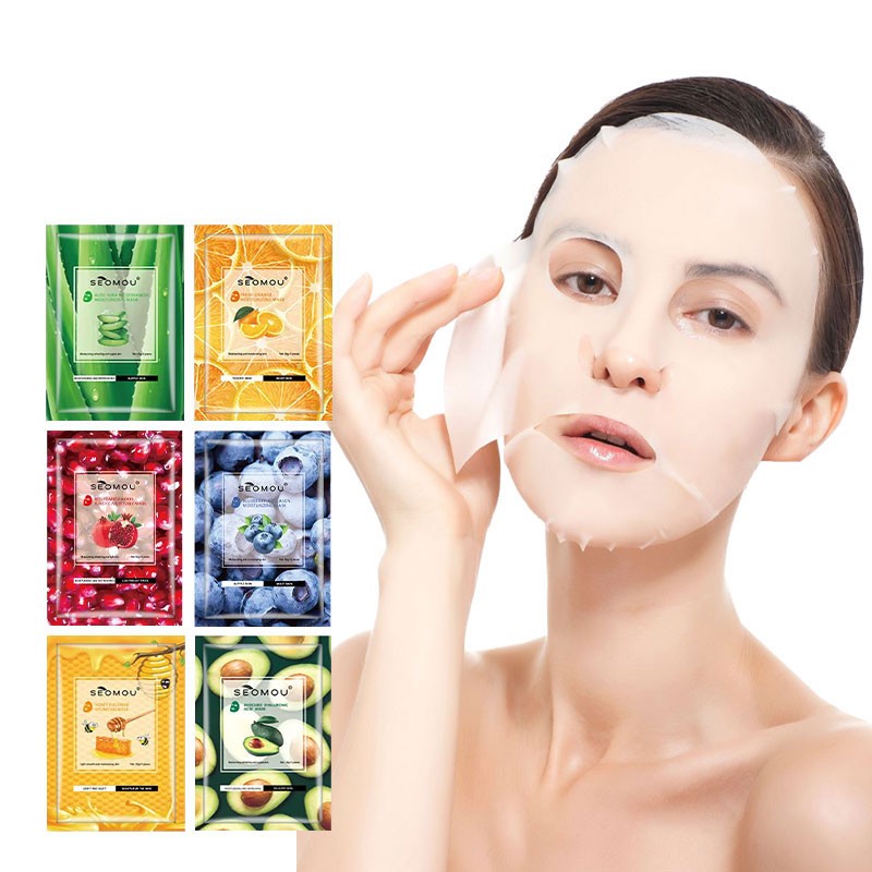 Face Sheet Mask Factory - OEM Korean Green Tea Fruit Honey Moisturizing
