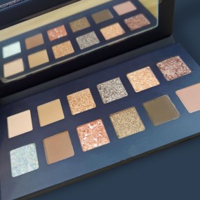 Eyeshadow Supplier - OEM 12 Colors Waterproof Glitter High Pigment