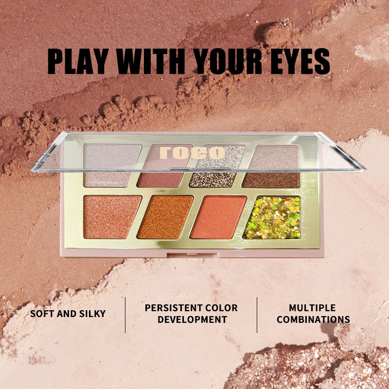 Eyeshadow Palette Factory - Bulk Wholesale Cheap 8 Colors Cosmetic