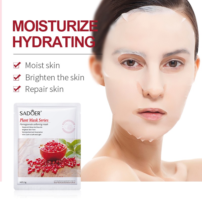 Facial Mask Factory - Bulk Pomegranate Extract Moisturizing Firming