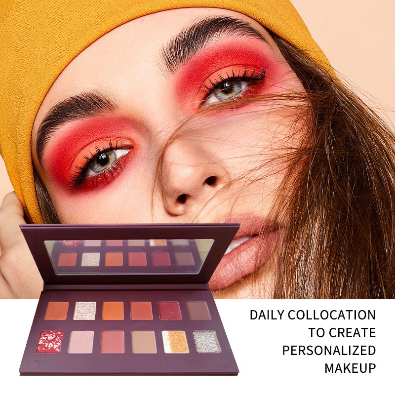 Eyeshadow Supplier - Bulk Wholesale 12 Color Classic Waterproof