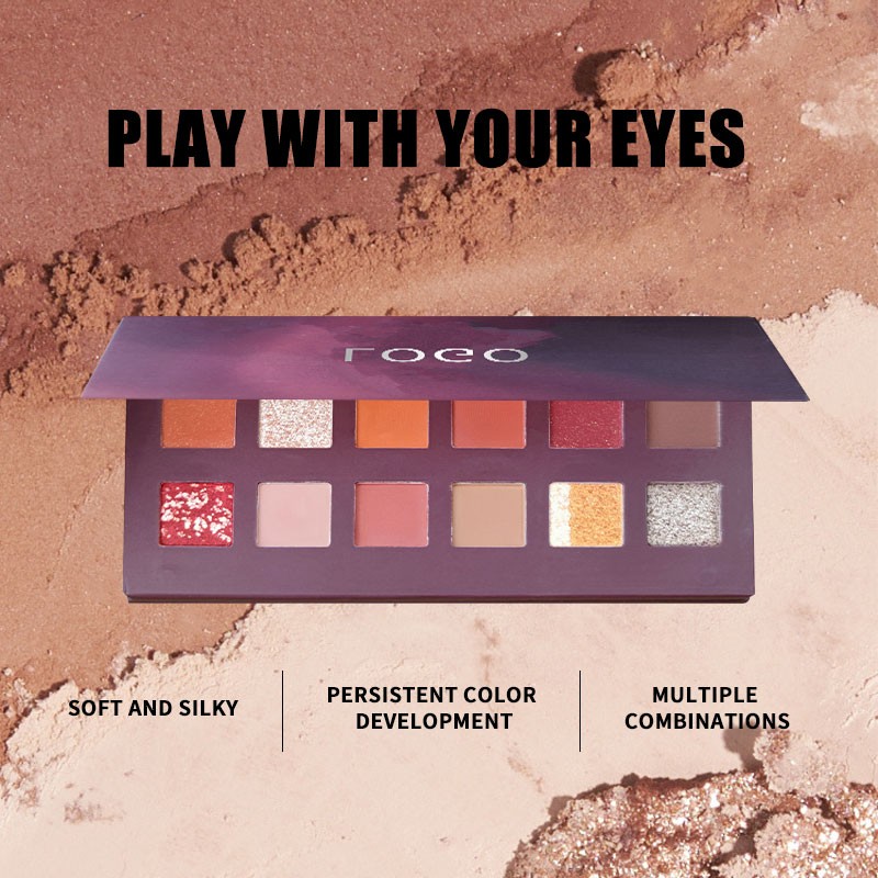 Eyeshadow Supplier - Bulk Wholesale 12 Color Classic Waterproof