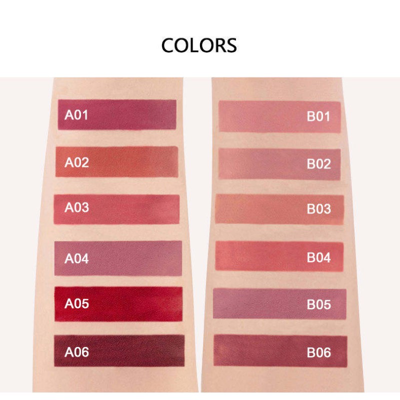 Lip Gloss Supplier - Bulk Private Label Velvet Matte Liquid Set