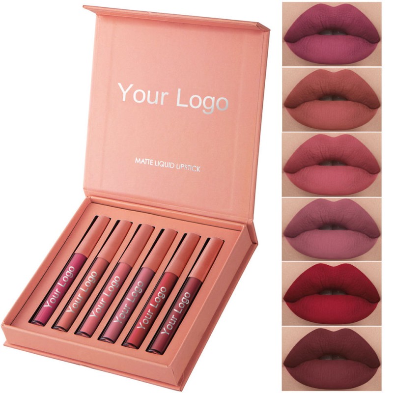 Lip Gloss Supplier - Bulk Private Label Velvet Matte Liquid Set