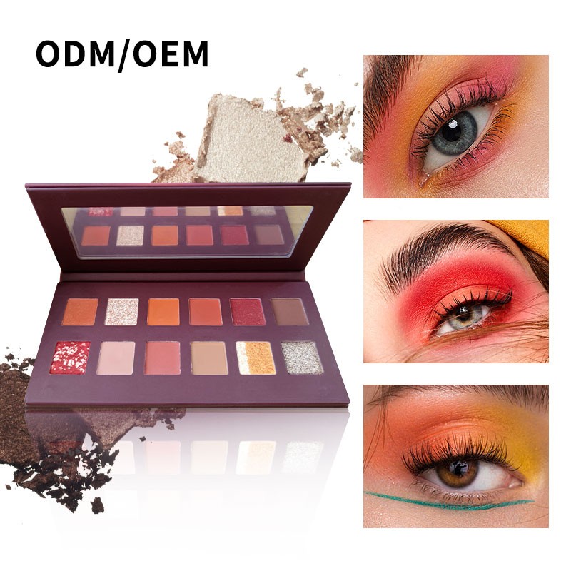 Eyeshadow Supplier - Bulk Wholesale 12 Color Classic Waterproof