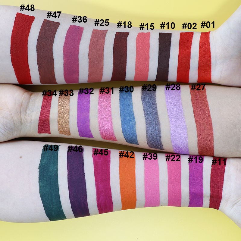 Liquid Lipstick Manufacturer - Bulk Make Your Own Logo 49 Color