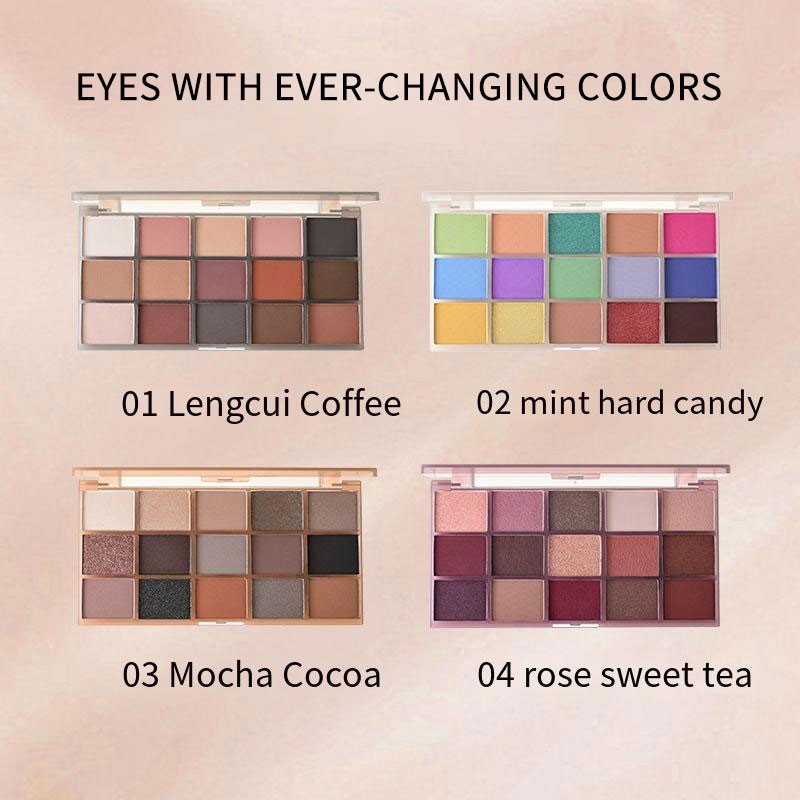 4 Color Eyeshadow Factory - OEM ODM Matte Lasting Earth Tone