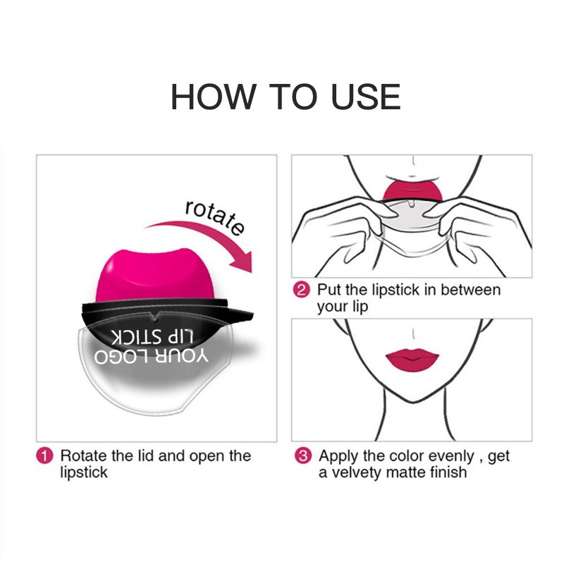 Roller Lipstick Factory - OEM 12 Colors Mini Long Lasting Matte