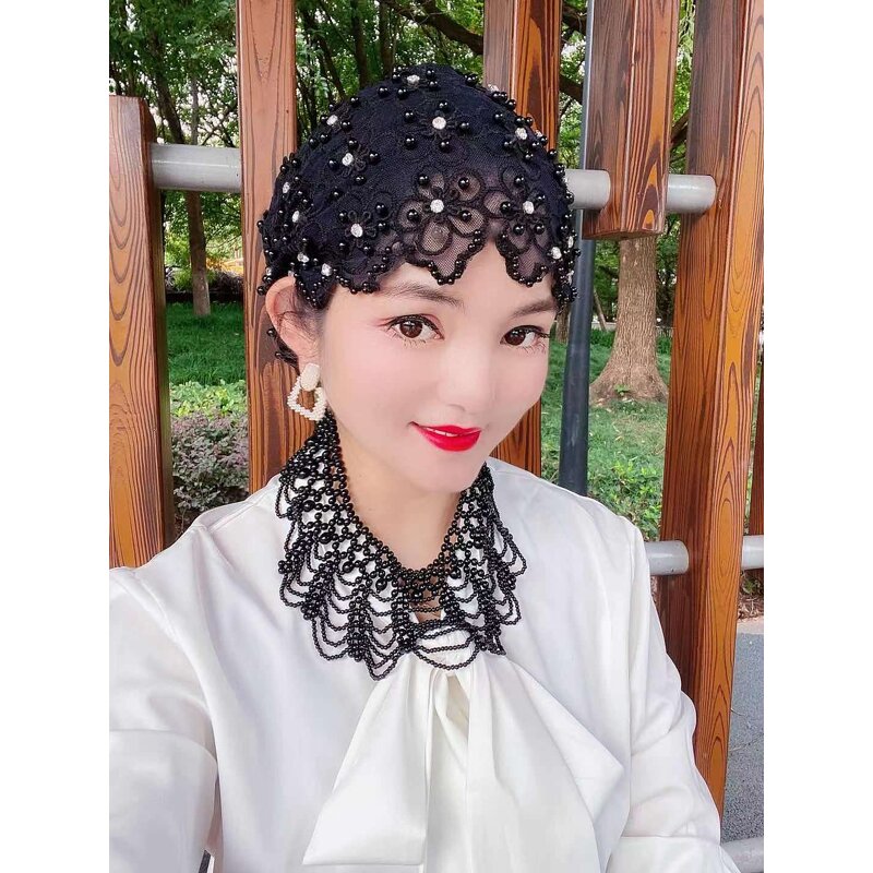 Scarf Headband Manufacturer - OEM/ODM 2022 New Design Simple Convenient Necklace Style Hat