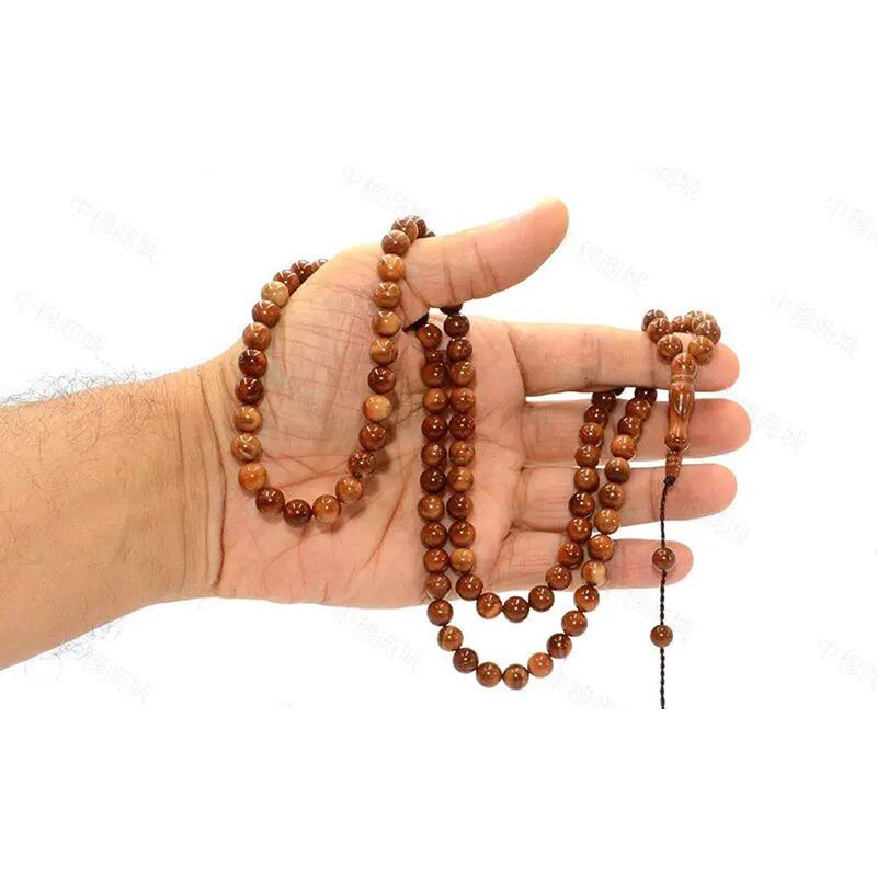 Islamic Rosaries Manufacturer - OEM/ODM 2022 New Design Hot Sale Prayer Beads Dark Brown 99