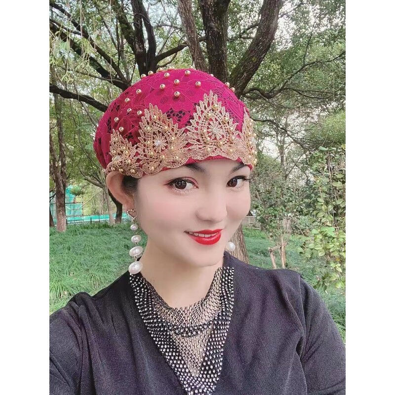 Fashion Embroidered Hui Hat Manufacturer - OEM/ODM 2022 New Design with Auger Nail Bead Fairy