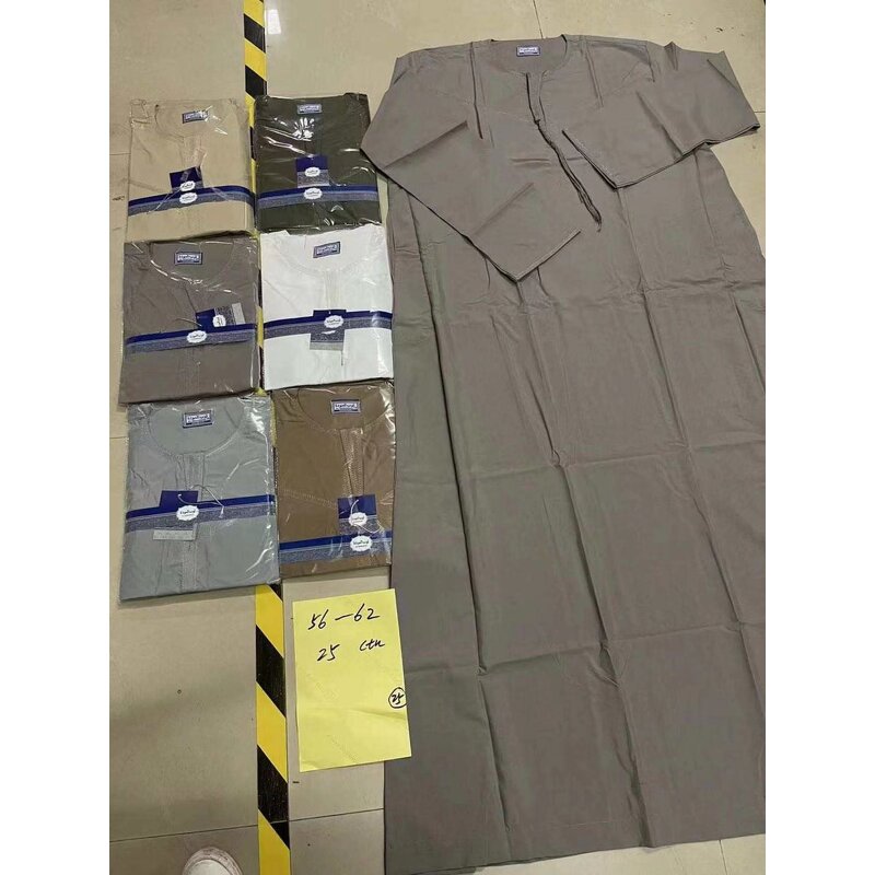 Arabian Robe Thobe Factory - OEM/ODM 2025 New Design Wholesale High Quality White