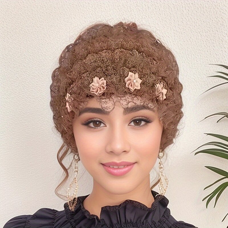 Turban Hat Manufacturer - OEM/ODM Elegant Polyester with Elastic Lace Floral Comfort Fit