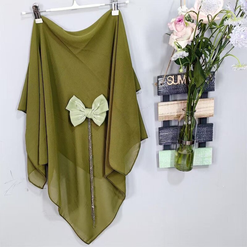Muslim Hijab Scarf Factory - OEM/ODM Factory Price Wholesale Square Triangle Shawl Chiffon