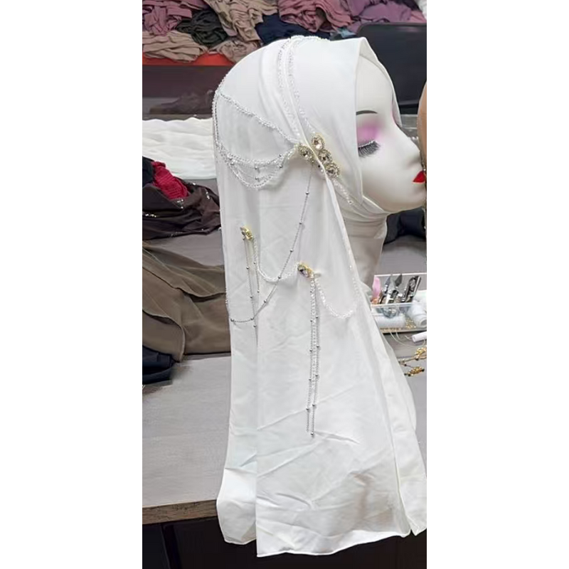 Muslim Hijab Scarf Factory - OEM/ODM High-Density Mesh Large Version Head Cover