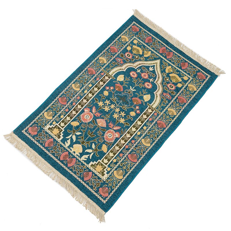 Muslim Mini Prayer Mat Factory - OEM/ODM New Design Islamic Pilgrimage Carpets 100% Polyester