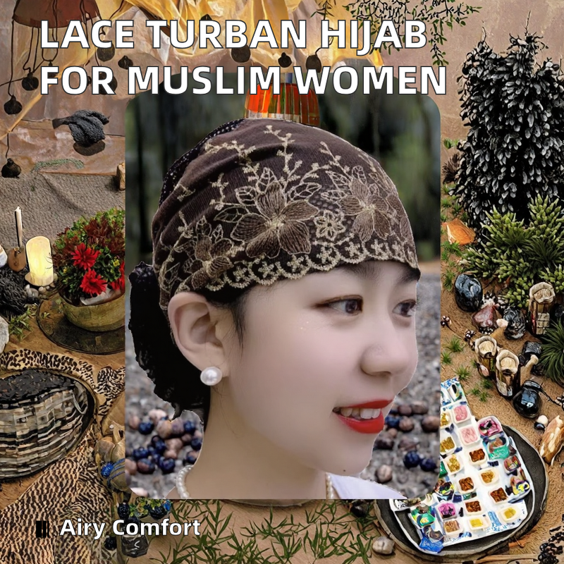 Turban Lace Hijab Manufacturer - OEM/ODM High Quality New Design Ethnic Hat for Muslim Women