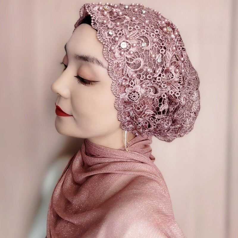 Muslim Scarf Cape Manufacturer - OEM/ODM Luxury with Beaded Floral Embroidery Handmade Heavy