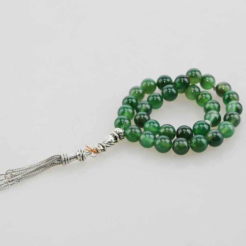 Islamic Tasbih Manufacturer - OEM/ODM 2022 New Design High Quality Religious 33 Pure Agate