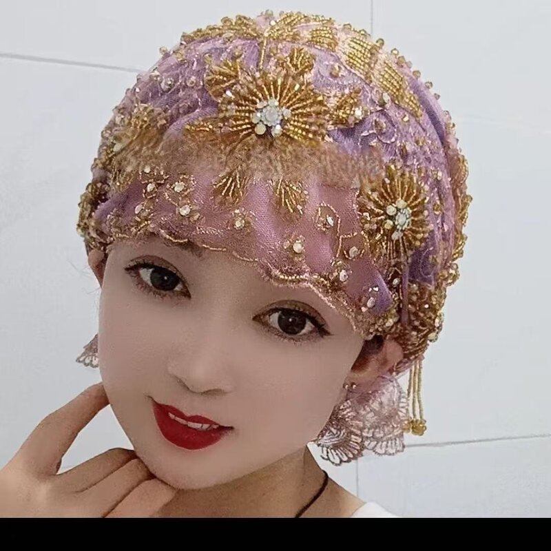 Islamic Prayer Cap Factory - OEM/ODM Artisan Handmade Fish Tail Tassel Intricate Embroidery