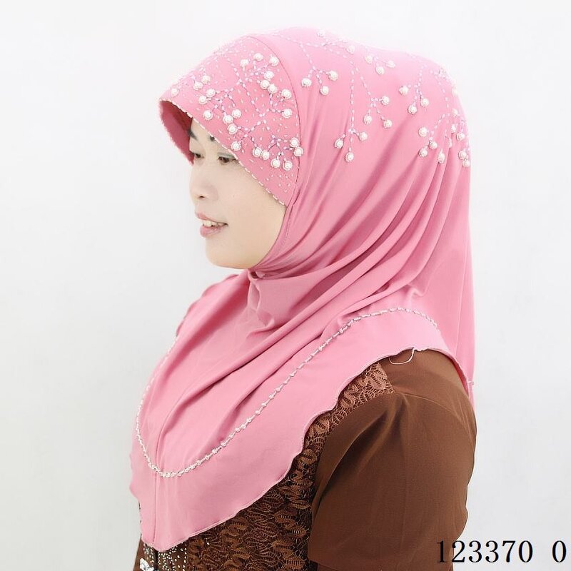 Muslim Scarf Manufacturer - OEM/ODM 2022 New Design Wholesale Premium Malay Pearl Handcrafted