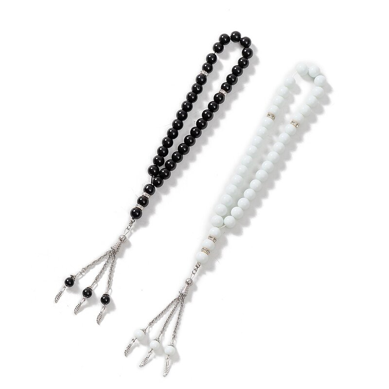 Muslim Prayer Beads Factory - OEM/ODM 2022 New Design 33 Islamic Tezbiha Crystal Glass Beads