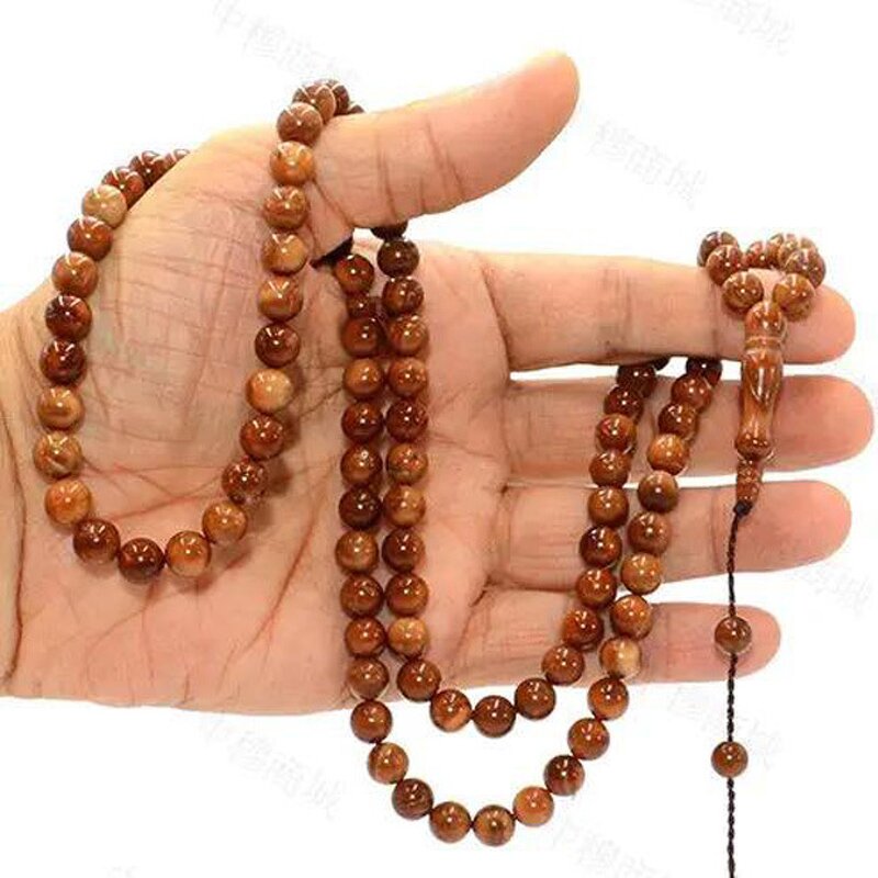 Islamic Rosaries Manufacturer - OEM/ODM 2022 New Design Hot Sale Prayer Beads Dark Brown 99