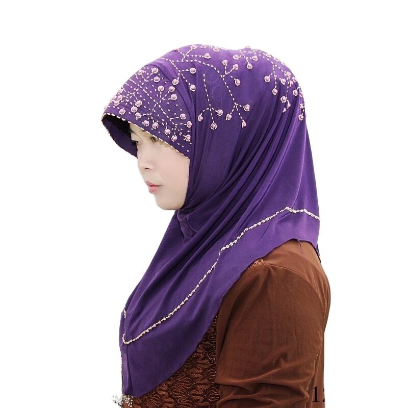 Muslim Scarf Manufacturer - OEM/ODM 2022 New Design Wholesale Premium Malay Pearl Handcrafted