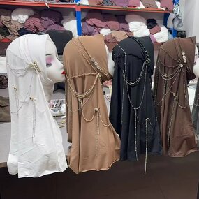 Muslim Hijab Scarf Factory - OEM/ODM High-Density Mesh Large Version Head Cover