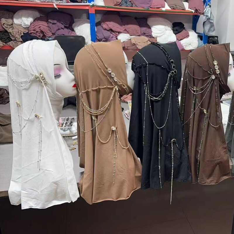 Muslim Hijab Scarf Factory - OEM/ODM High-Density Mesh Large Version Head Cover