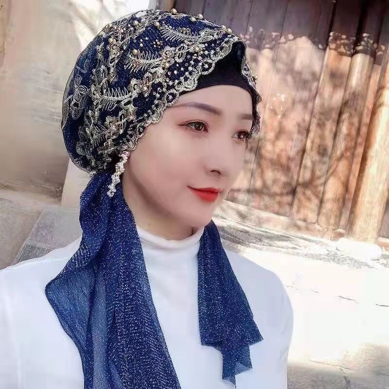 Turban Muslim Manufacturer - OEM/ODM 2022 New Design Hot Sale Monochrome Xinjiang Hat Embroidery