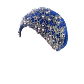 Muslim Hijab Cap Factory - OEM/ODM Women's Embroidered Beaded Polyester Stretchy