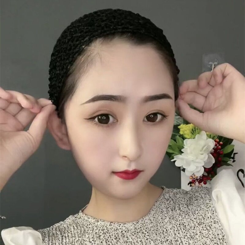 Mesh Elastic Headband Manufacturer - OEM/ODM 2022 New Design Hollow Fishing Net Muslim Cap