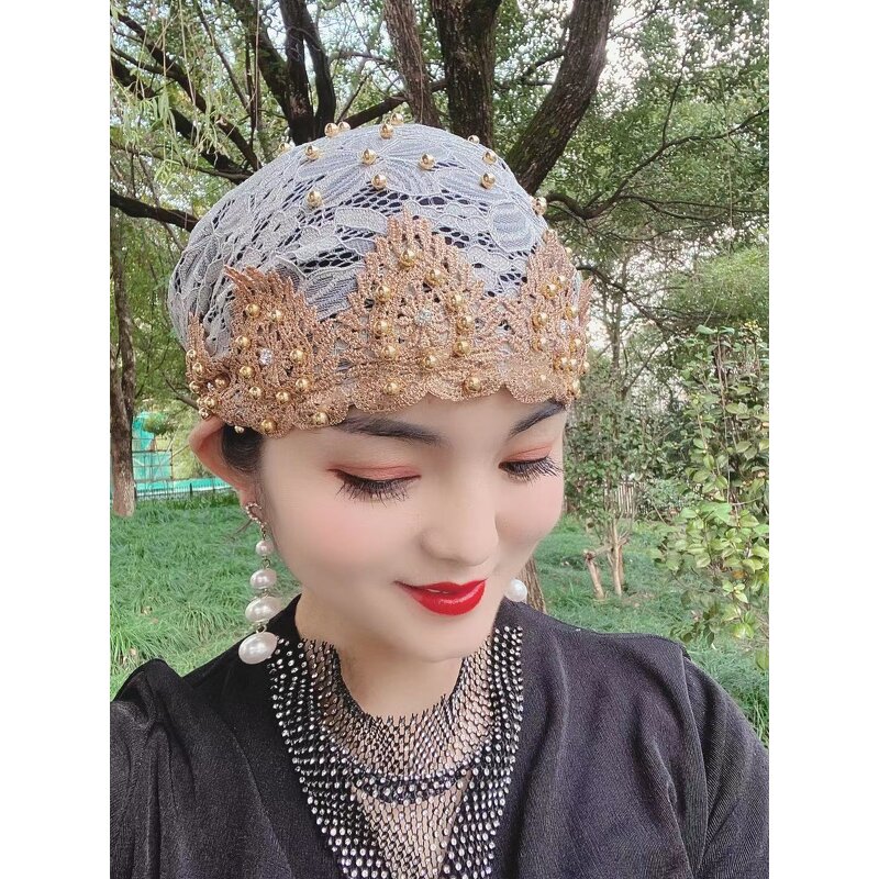 Fashion Embroidered Hui Hat Manufacturer - OEM/ODM 2022 New Design with Auger Nail Bead Fairy
