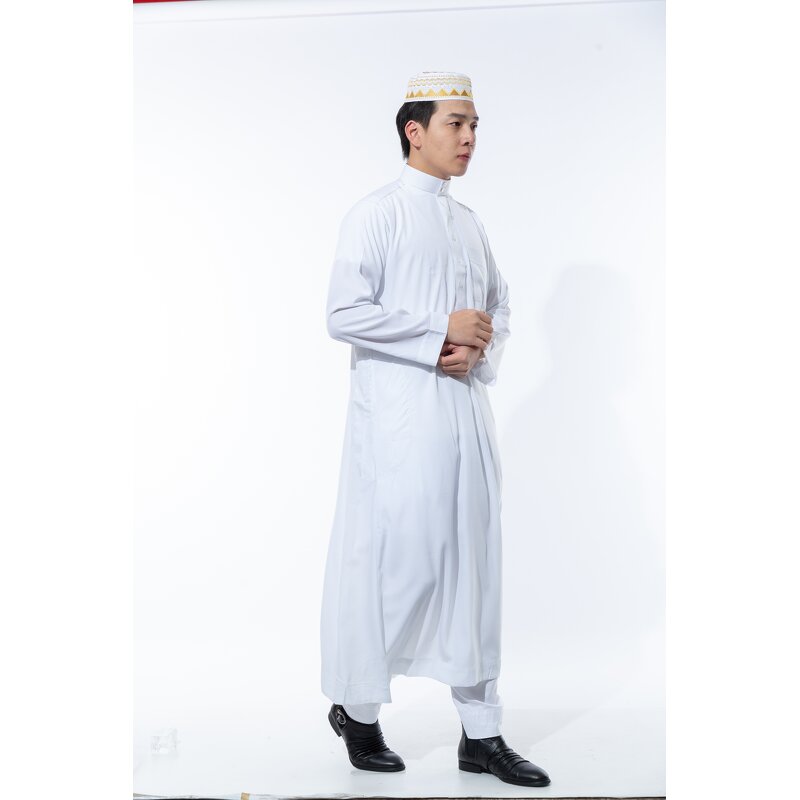 Muslim Thobe Manufacturer - OEM/ODM Islamic Traditional Abaya Dubai Robe Man Dresses