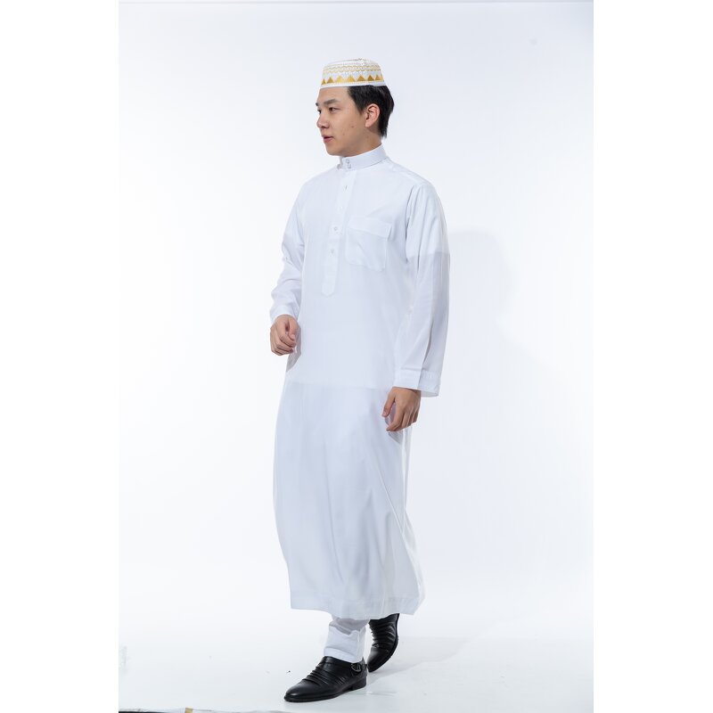 Muslim Thobe Manufacturer - OEM/ODM Islamic Traditional Abaya Dubai Robe Man Dresses