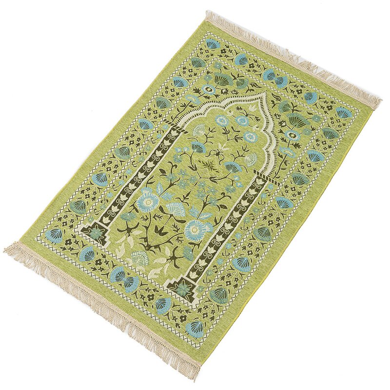 Muslim Mini Prayer Mat Factory - OEM/ODM New Design Islamic Pilgrimage Carpets 100% Polyester