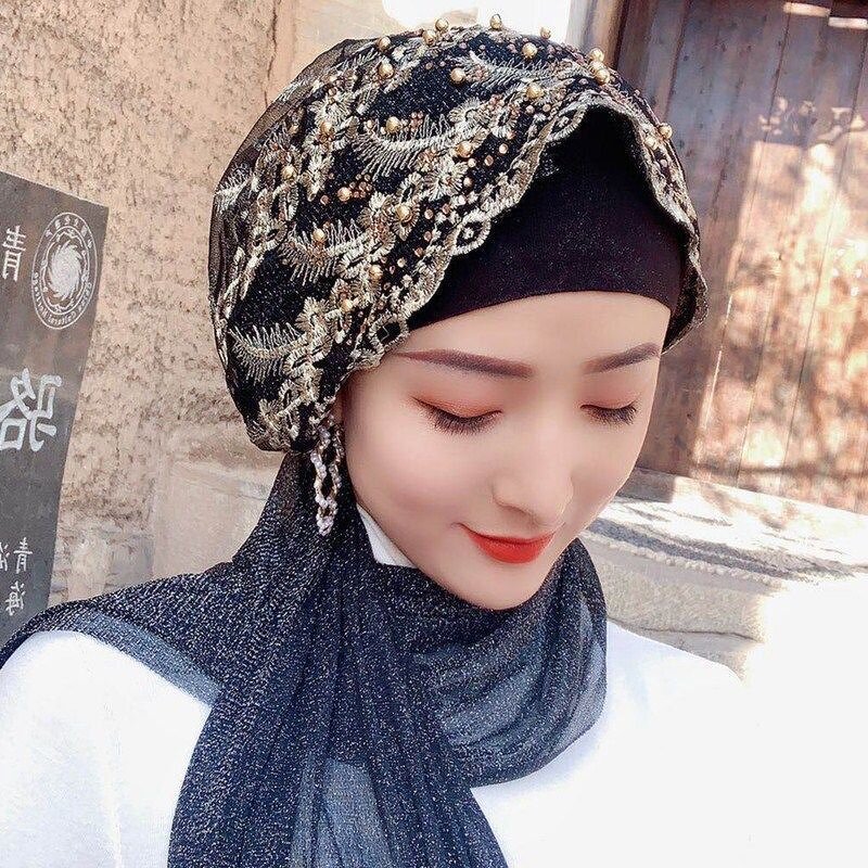 Turban Muslim Manufacturer - OEM/ODM 2022 New Design Hot Sale Monochrome Xinjiang Hat Embroidery