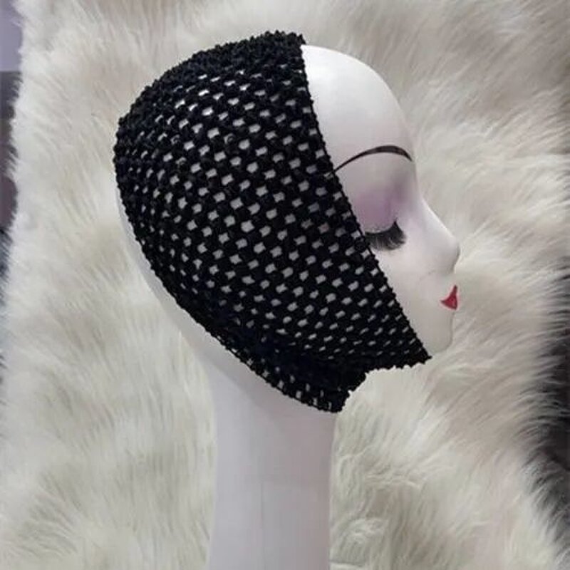 Mesh Elastic Headband Manufacturer - OEM/ODM 2022 New Design Hollow Fishing Net Muslim Cap