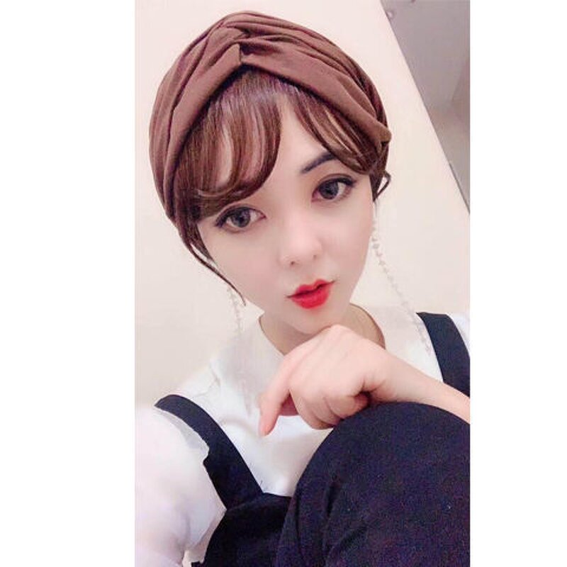 Muslim Baotou Cap Factory - OEM/ODM 2022 New Design Pure Cover Head Hat Fashion Headband