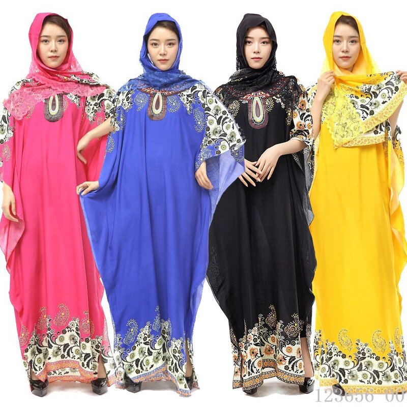 Muslim Dress Manufacturer - OEM/ODM 2022 New Design Summer Crystal Cotton Robes Islamic Clothing