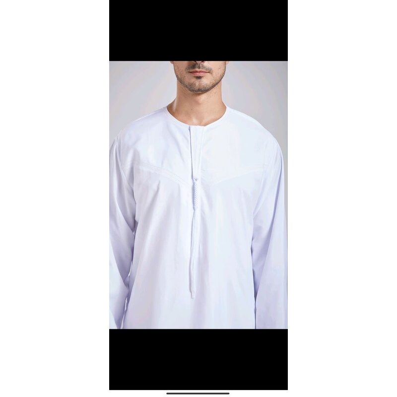 Arabian Robe Thobe Factory - OEM/ODM 2025 New Design Wholesale High Quality White