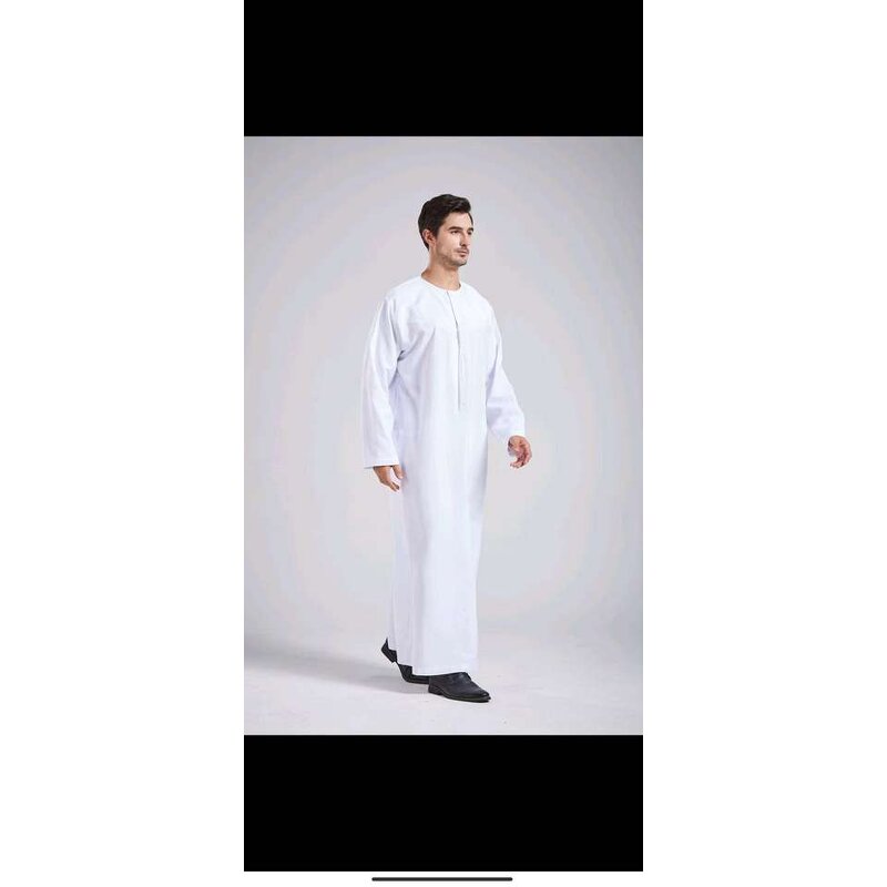 Arabian Robe Thobe Factory - OEM/ODM 2025 New Design Wholesale High Quality White