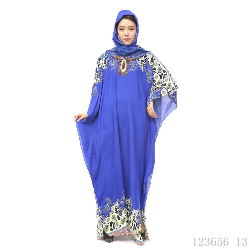 Muslim Dress Manufacturer - OEM/ODM 2022 New Design Summer Crystal Cotton Robes Islamic Clothing